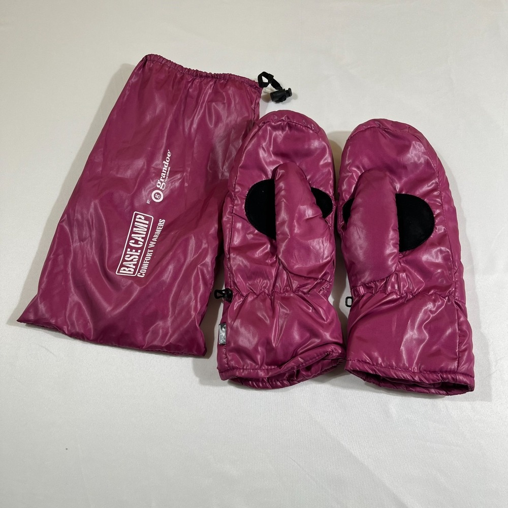 Base Camp by Grandoe Mittens Quilted Padded Winter Comfort Gloves Thick Soft Ski